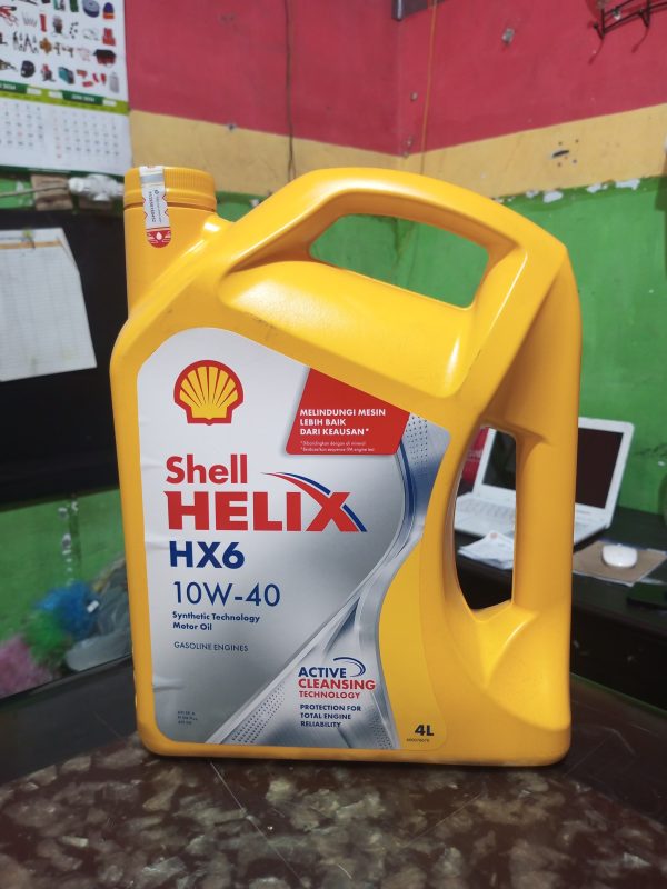 oli mobil, Shell Helix Hx6 10w-40 4L