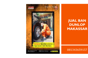 Jual Ban Dunlop Makassar